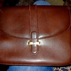Celine Vintage 80's Leather Shoulder Bag